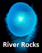 Illuminated River Rock